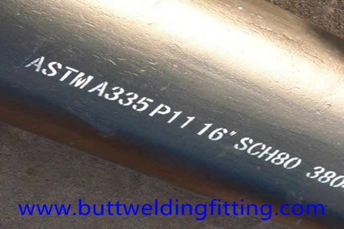 SCH80 ASTM B36.10 A335 WP11 APIの合金鋼の管6インチ鋼管0