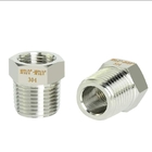 Bushing Threaded Copper Nickel Alloy C70600 90/10 Forged Pipe Fittings Reducer TH Bushing Steel