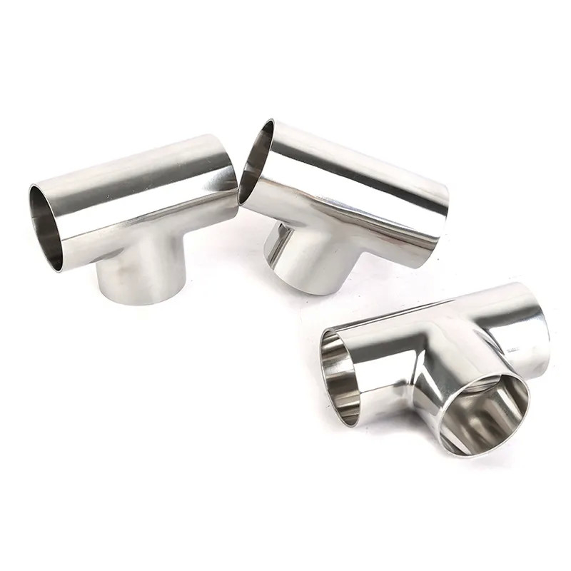 304 Stainless Steel Tee Forged Butt Weld Fittings Reducing Tee Three Ways Hot Sale