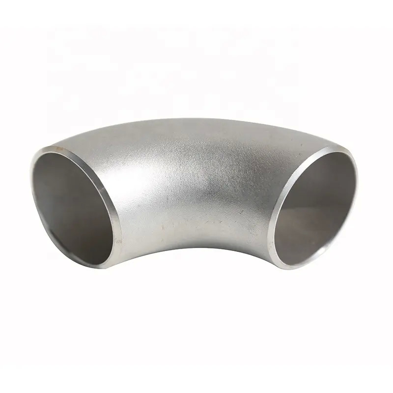 Stainless Steel Elbow Butt Weld Long Radioa 90 45 180 Degree Pipe Fittings Hot Rolled  5 Inch SCH40 Eblow