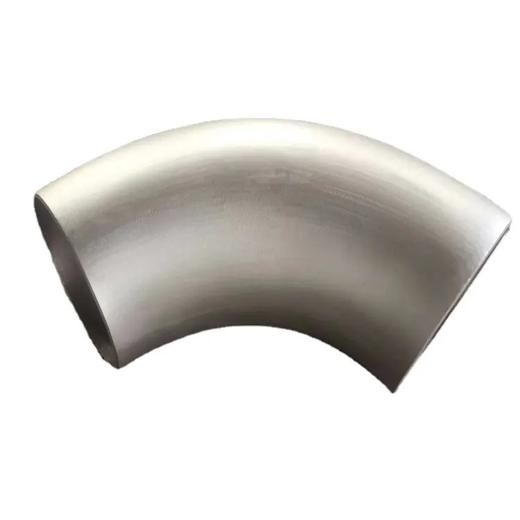 Duplex Stainless Steel 304 316 32750 31803 90D Elbow Customized Size For Pipe Connection