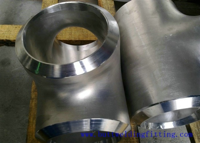 ANSI B16.9 Stainless Steel Tee CF8 Butt Weld Reducing Tee Seamless Or Weld