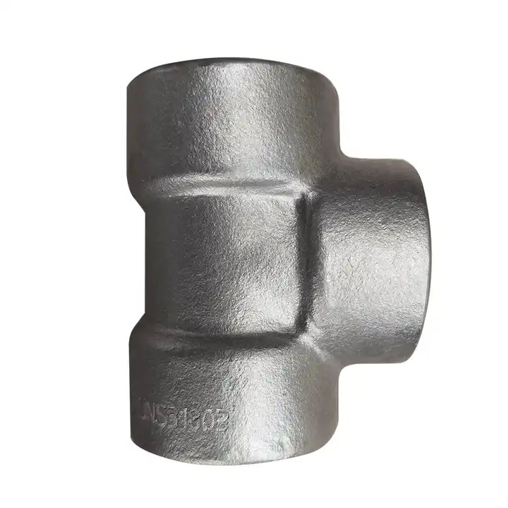Sfenry ASME B16.11 Forged Pipe Fittings 3000 LB SUS 304 / A105 SW Socket Weld And Threaded 45 Degree Elbow