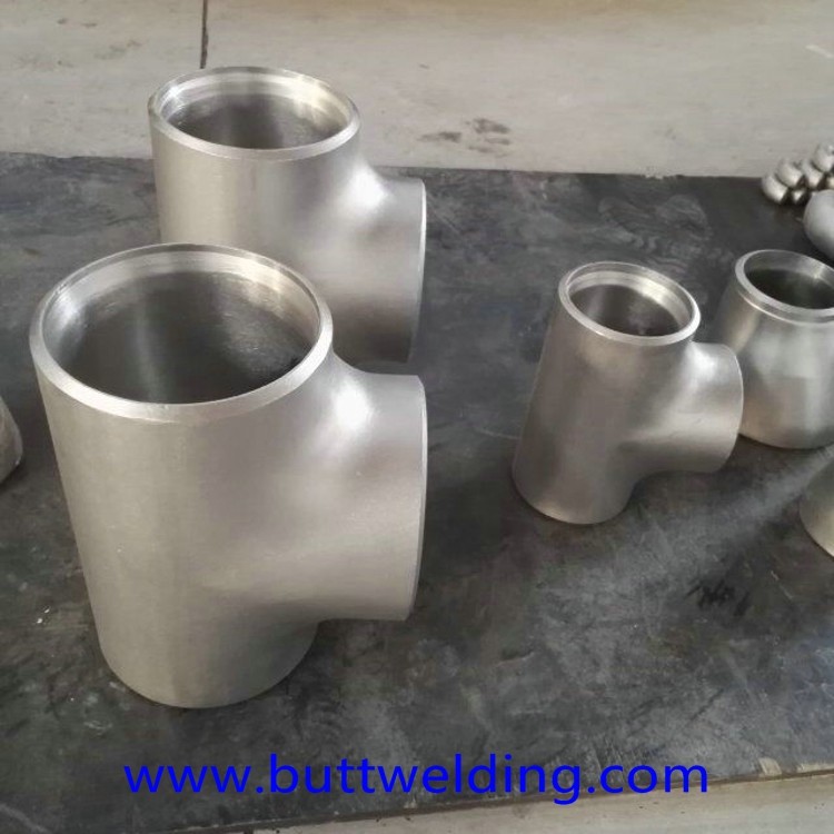 Butt Weiding 1'' STD N08020 ASME B16.9 Nickel Alloy Steel Equal Tee Pipe Fitting