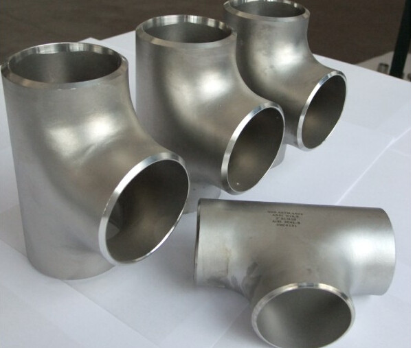 Reducer tee / stub end Cap But Weld Fittings UNS S31254 / ASTM A182 F44 / 254SMO / 1.4547 1/2” To 60” SCH10S To SCH160
