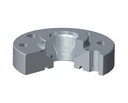 Inconel 625の通されたフランジ