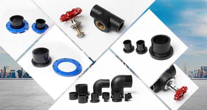 HDPEのまっすぐなコネクターPn16 HDPEの管付属品を溶接するソケット4インチの25mmのバット溶接の 1