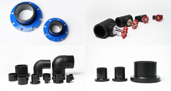 HDPEのまっすぐなコネクターPn16 HDPEの管付属品を溶接するソケット4インチの25mmのバット溶接の 5