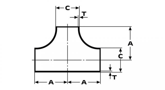 高品質で合理的な価格でパイプシステムと産業用用用ステンレス鋼の溶接ティ 3