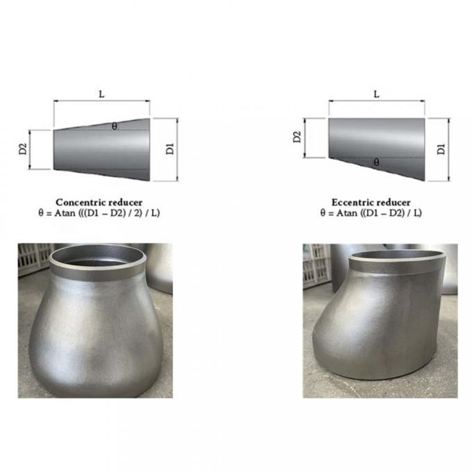 TOBO ASTM A420 GR WPL6 SMLS LTCS DN80xDN50 Sch 40 エキセントリック・リドューサー 2