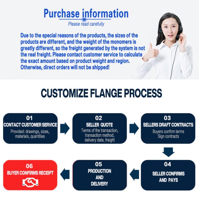 ASME B16.5 RF CL 300 ASTM A182 GR F316/F316L ウェルド ネック フラング RF 5