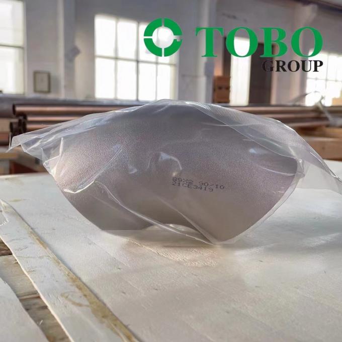 CuNi 90/10 肘短半径 45 肘短半径 EHN 9603/600s 5.5 mm 5mm DN 600 CuNi10Fe1.6 Mn 3