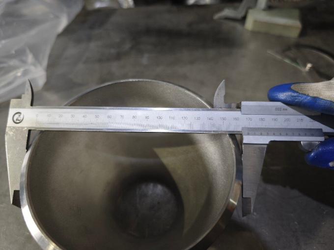 ステンレス鋼 バット 溶接管 フィッティング SS316/316L エクセントリック サイズ 1/2"-48" 厚さ Sch5s-Sch160 NACE 0175 減速器 1