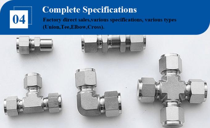 ステンレスステールWP304L WP316L 平等ティー SCH STD 糸付きティー 3