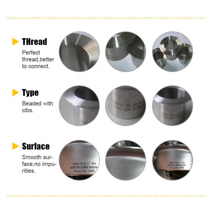 メタール スーパーデュプレックスステンレス ロープジョイント スタブエンド AL-6XN UNS N08367 スタブエンド 1