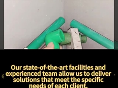 造られたA403ステンレス鋼の管はソケットの溶接を肘で突く