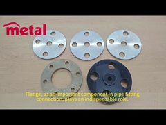 ステンレス鋼のフランジ