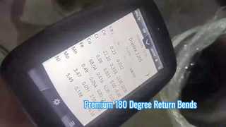 ASTM 403 WP321 Stainless Steel 180 Degree Return Bend