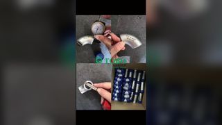 90° LR エルボ 1" Sch80 A403 WP316L | ステンレス鋼パイプ継手