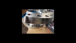 ニッケル合金のフランジ
