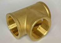 China Factory Equal Tee Pipe Fittings Brass Tee  6" -16" Customized