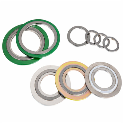 1/2 Inch 900 Lb Spiral Wound Gasket 316 Inner & Outer Ring With Graphite & 316 Winding Ring