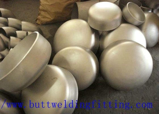C70600 Copper Nickel Butt Weld Pipe Cap CuNi 90/10 Marine Seawater Piping System Fitting