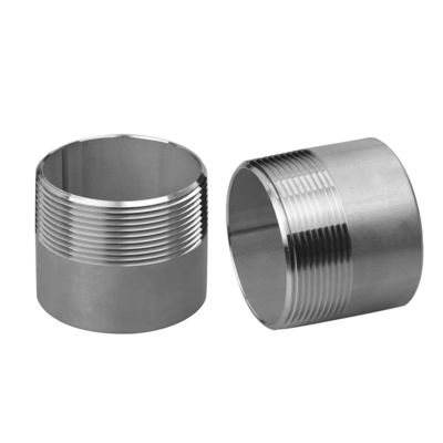 Threaded Half Nipple ASTM A815 UNS S31803 Duplex Stainless Steel 1" SCH20  ASME B16.11