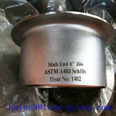 ASTM A403 WP321H Stainless Steel Stub Ends for High Temperature Service with ASME B16.9 Standard