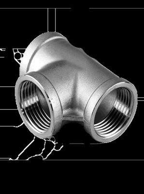 ASME B16.11 Forged Steel Fittings with 2000LB-9000LB Pressure for Petroleum and Chemical Applications