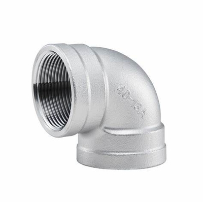 Butt Welded Stainless Steel Elbow 90 Degree Short Radius Elbow SS Tube Fitting Rolled Sand Surface China Factory