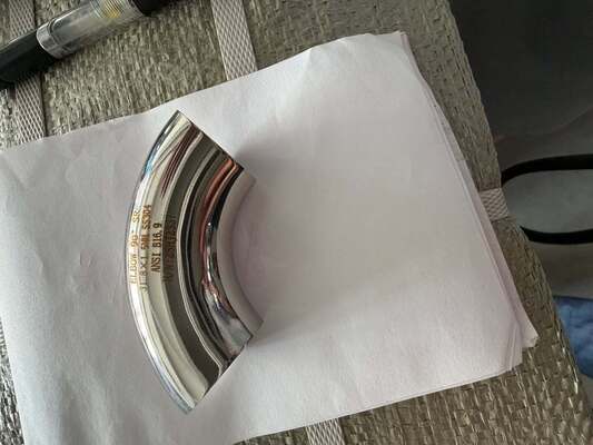 ASME B16.9 Long Radius 90 Degree Butt Weld Elbow in 304/316L Stainless Steel