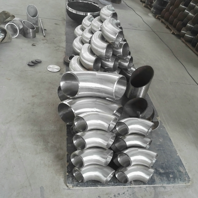 C70600 Copper Nickel 90 Degree Long Radius Butt Weld Elbow CuNi 90/10 Marine Seawater Pipe Fitting