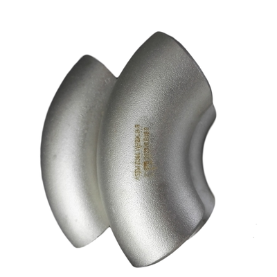 C70600 Copper Nickel 90 Degree Long Radius Butt Weld Elbow CuNi 90/10 Marine Seawater Pipe Fitting