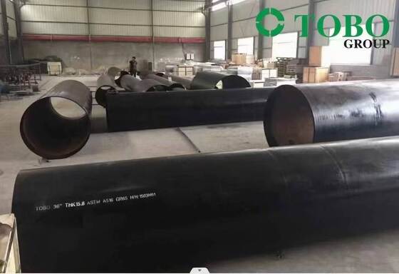 ASTM A106 Gr.B Seamless Carbon Steel Pipe Sch40/Sch80 Heavy Wall for Boiler