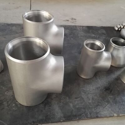 BW Pipe Fittings Alloy 20 / N08020 Nickel Alloy Reducing Tee SMLS 6'' X 4'' SCH40 ASME B16.9