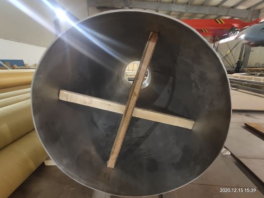 ASTM A790 UNS S32750 EFW Super Duplex Steel Welded Pipe