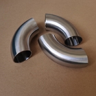 3A SMS DIN 304 316L Sanitary Stainless Steel Pipe Fitting 90 Degree Butt Welded Bends Pipe Elbow