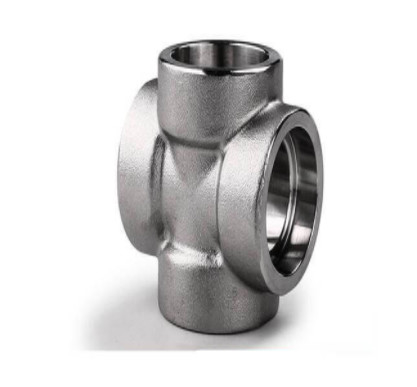 Cross Forged Carbon Steel Weld 304 2 Inch 3000# Fittings For Oil Water