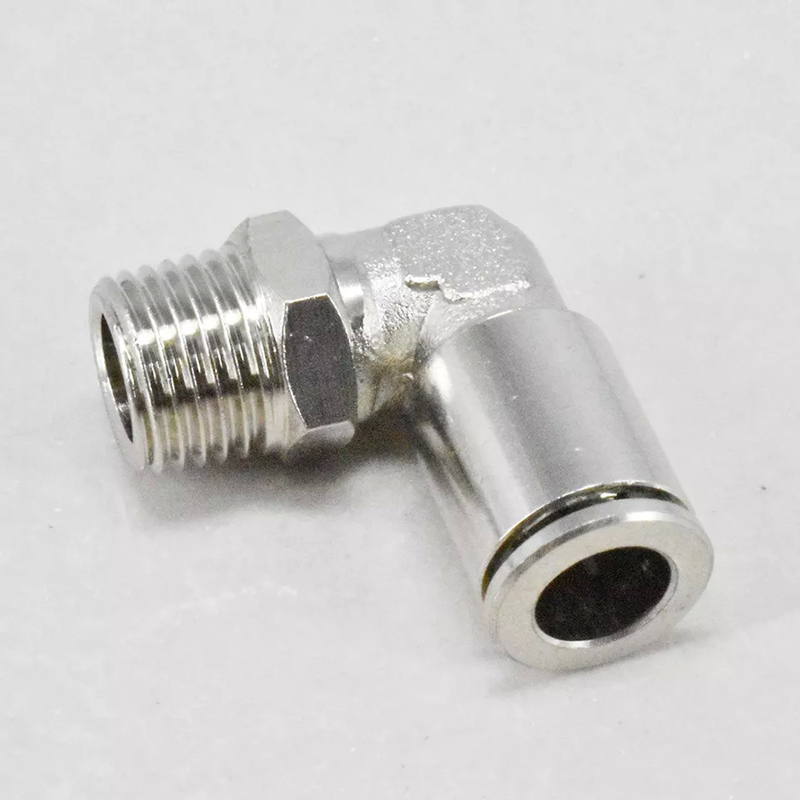 Joint Male Metal Hose Fitting Quick Connector Elbow  ASTM A40345 Stainless Steel