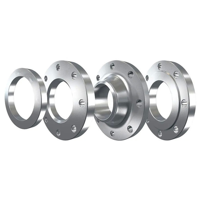 SS304 stainless steel plate flat flange for stainless steel pipeline system