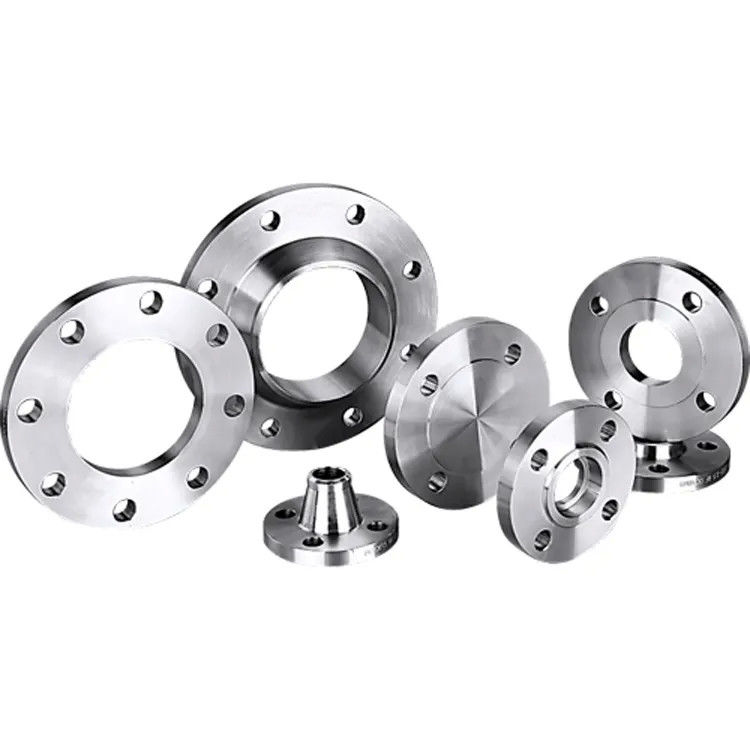 SS304 stainless steel plate flat flange for stainless steel pipeline system
