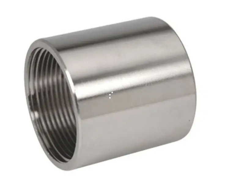 3000LB / 6000LB NPT Thread Stainless Steel Pipe Fittings Forged Coupling