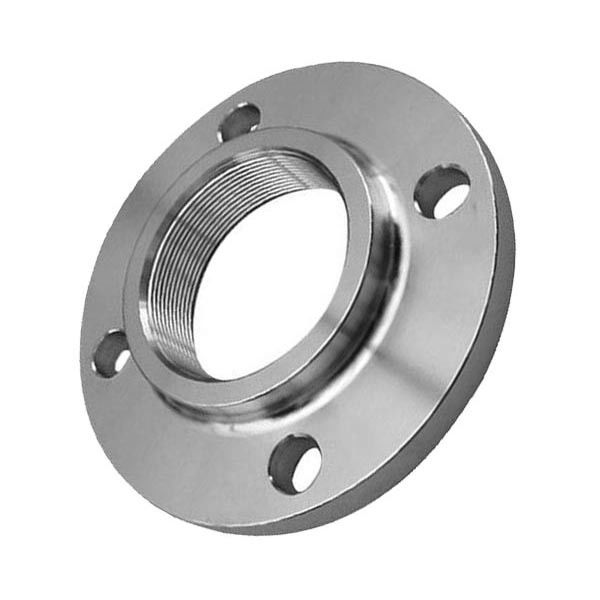 Threaded Flange Forged Steel Flange DN15, DN20, DN25 1/2", 1", 2", 4", 8" PN6, PN10, PNClass 150, Class 300 6, PN25, PN40ASTM A105ASTM A182 F304/F304L, F316/F316LASME B16.5 DIN