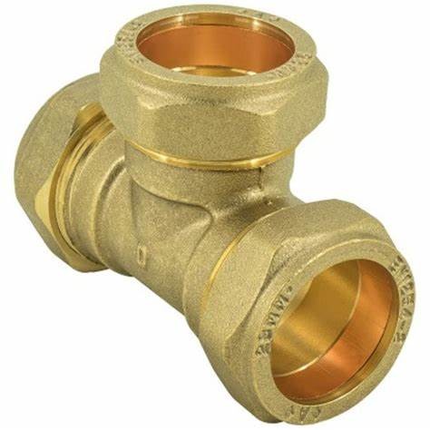 China Factory Equal Tee Pipe Fittings Brass Tee  6
