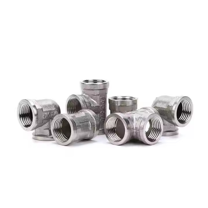 Butt Weld Tee Stainless Steel Good Quality Tee Stainless Steel Pipeline