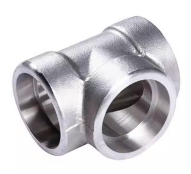 ASME B16.11 2000# 3000# 6000# 9000# Stainless Steel High Pressure Pipe Fittings Socket Weld Threaded Tee