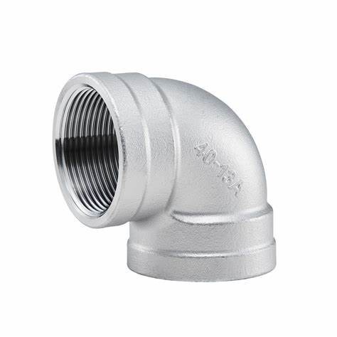Butt Welded Stainless Steel Elbow 90 Degree Short Radius Elbow SS Tube Fitting Rolled Sand Surface China Factory