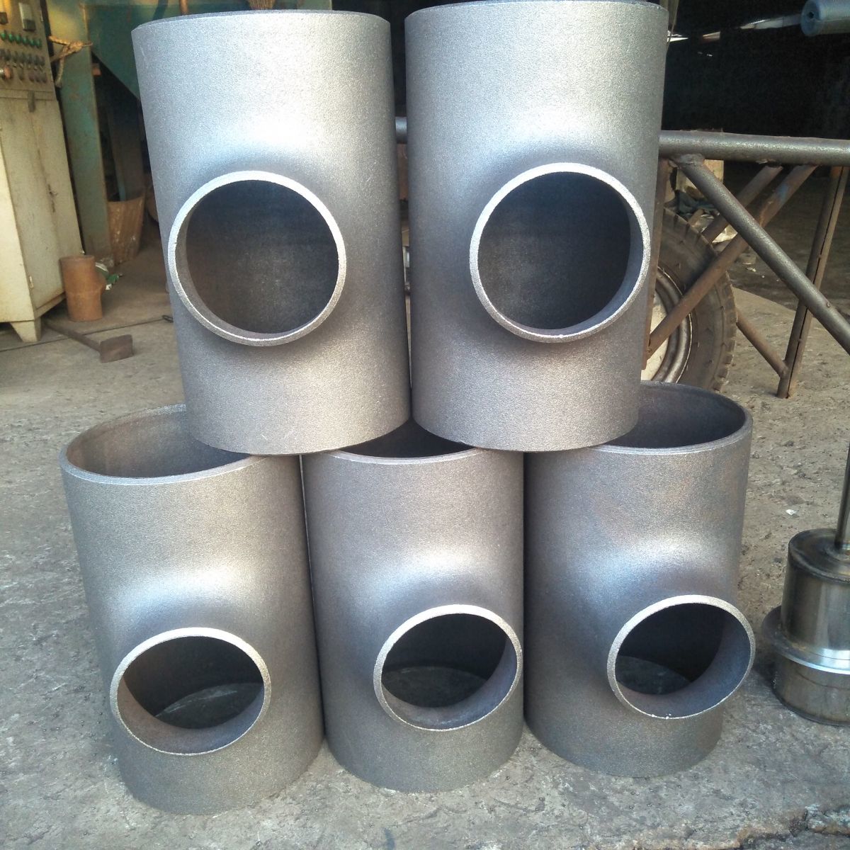 Nickel Alloy Butt-welding Equal Tee  8