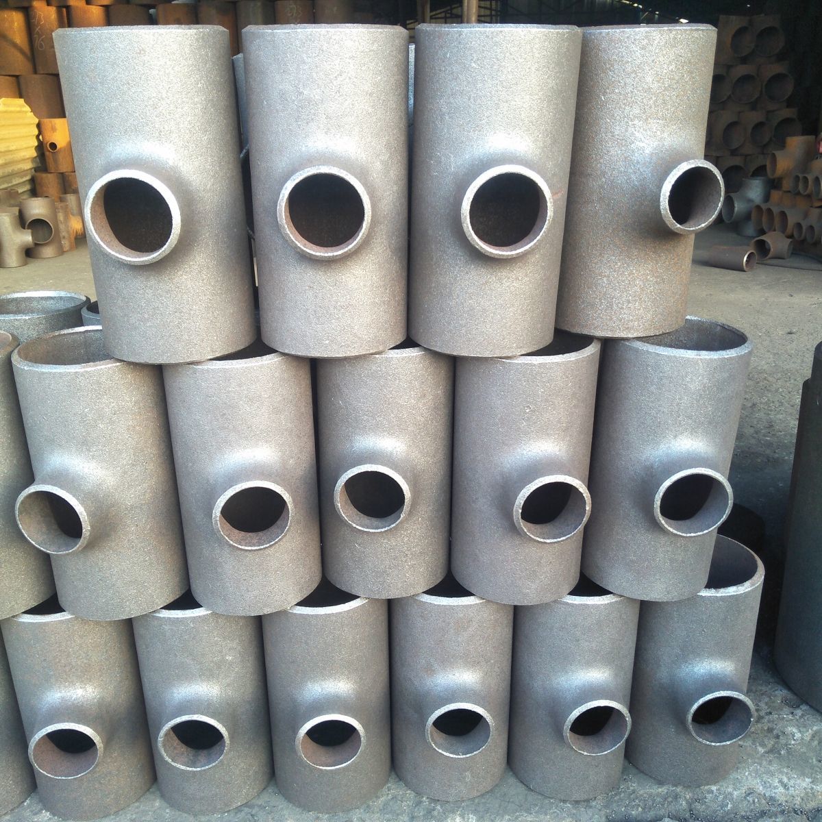 Butt-welding Equal Tee ASTM B366 UNS Alloy 800 10